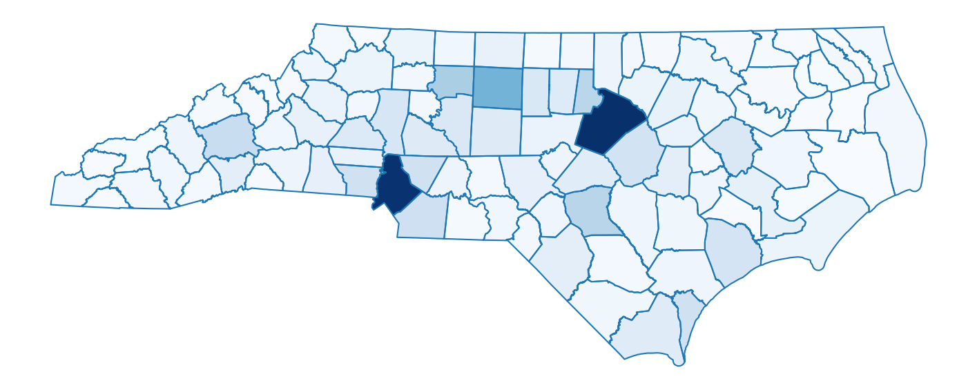 North Carolina Counties